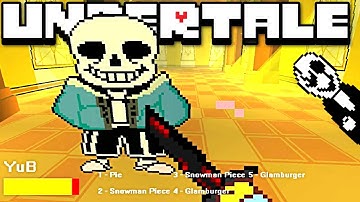 3D SANS FIGHT! "Yet Another Bad Time Simulator" Gameplay (Sans & Gaster Beaten)