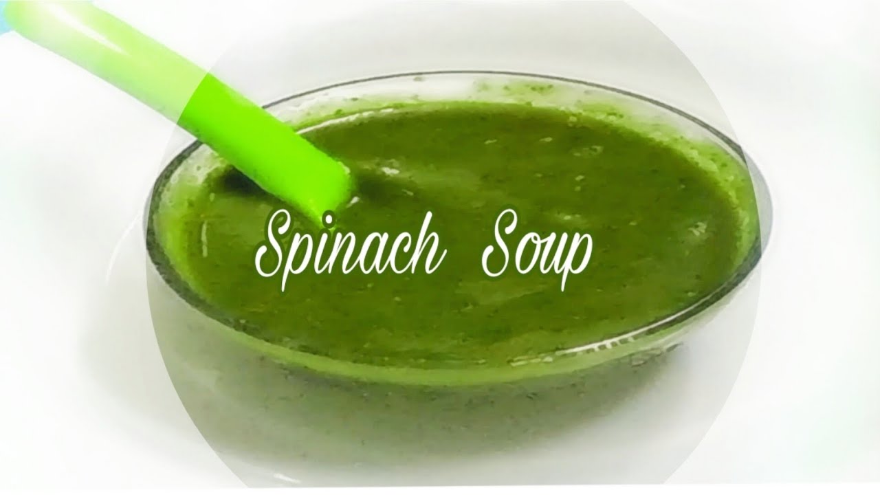 Spinach  Soup  Recipe - Soup Recipe | Healthy and Tasty channel
