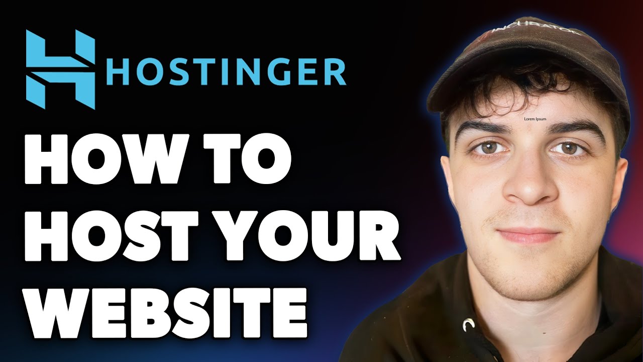 How to Host Your Website on Hostinger (Full 2025 Guide) - YouTube