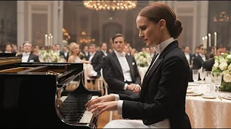 Waitress Steps to the Piano — Moments Later, the Entire Luxury Hall Falls Silent...