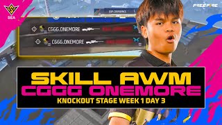 CGGG ONE MORE AWMNYA NGERI!! | FFWS SEA 2024 SPRING - DAY 3 GAME 1