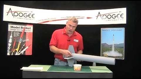 Building the Level-2 Fiberglass Rocket Kit - 16: Primer paint goes on the rocket