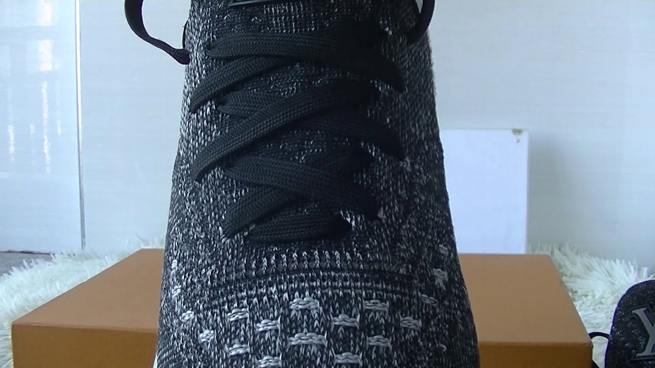 Louis Vuitton Flyknit Sneaker Grey Brown LV V N R from www.flykickss.me