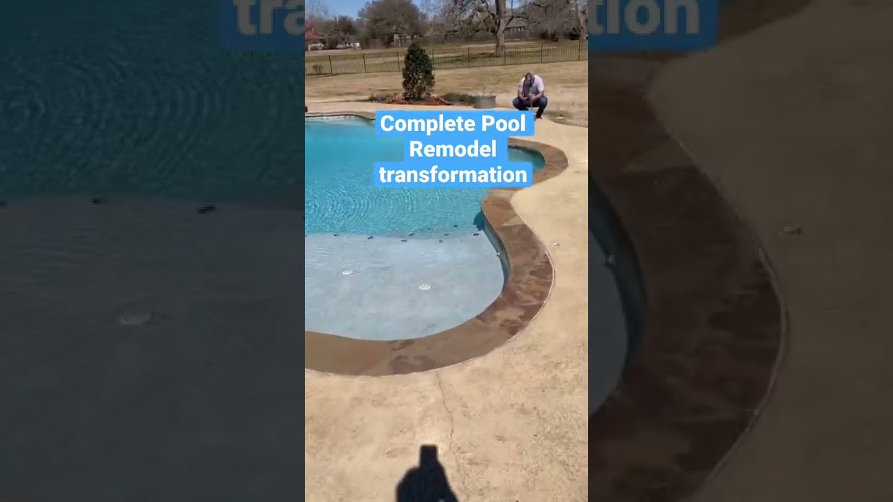 Complete Pool Remodel Makeover Satisfying Timelapse