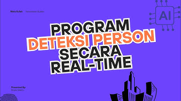 Program deteksi person menggunakan yolo dalam mata kuliah kecerdasan buatan 