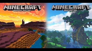 Minecraft Windows and Java Edition