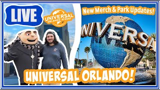 Live: Evening at Universal Orlando!  New Merch & Park Updates  Universal Orlando Livestream