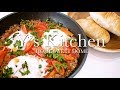 【男の料理】フライパン一つで作れるオシャレな朝食シャクシュカ