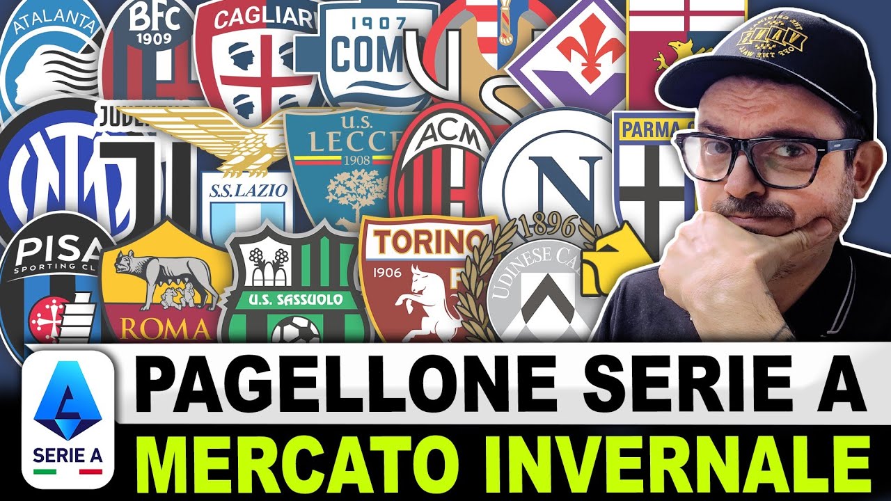 PAGELLONE | CALCIOMERCATO INVERNALE SERIE A 2025/2026! I MIEI VOTI A TUTTE LE SQUADRE! 