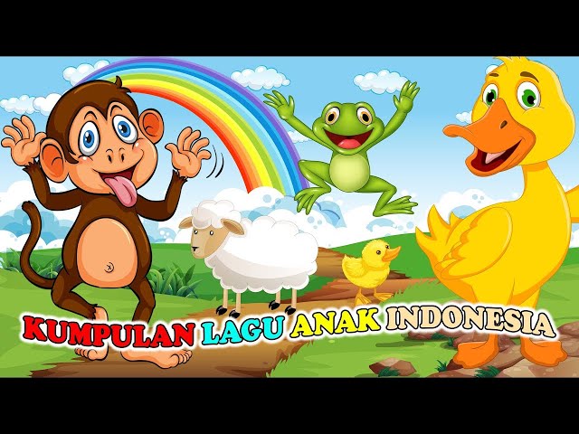 LAGU ANAK ANAK - CICAK DI DINDING - KERETA API - BALONKU - ANAK KUCING MEONG  LAGU ANAK INDONESIA class=