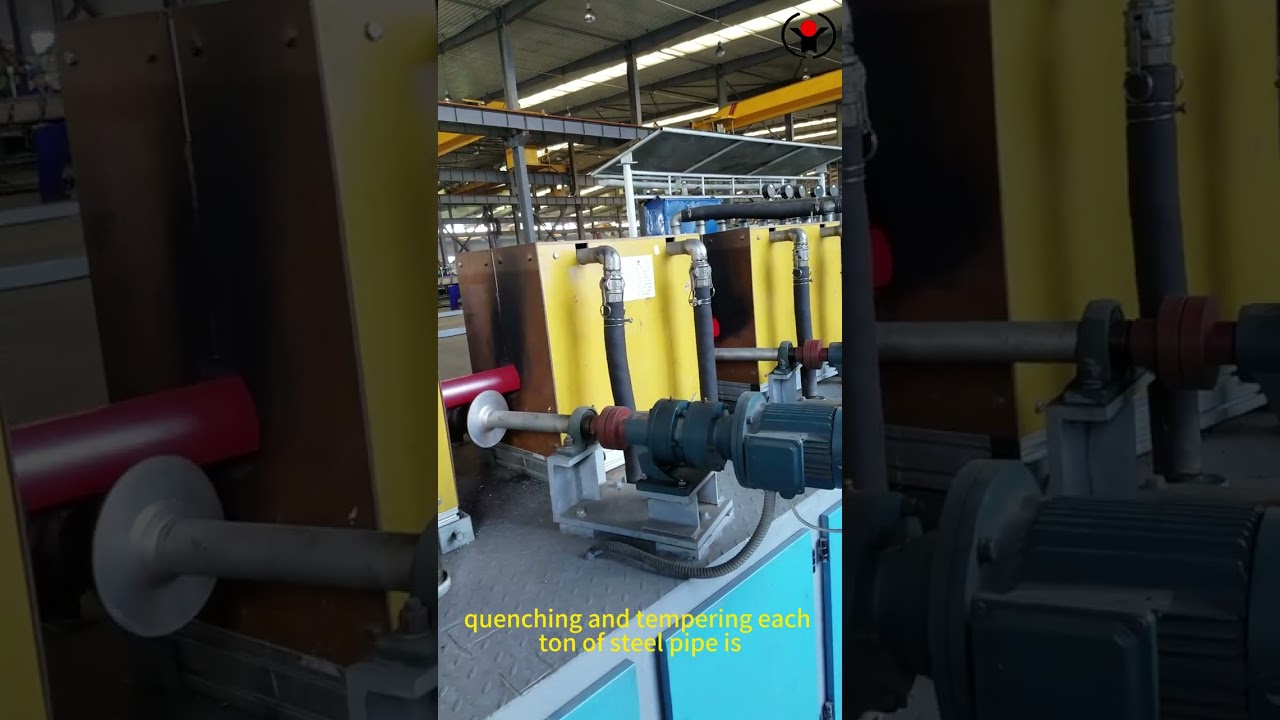 Oil Drill Pipe Induction Heat Treatment Machine