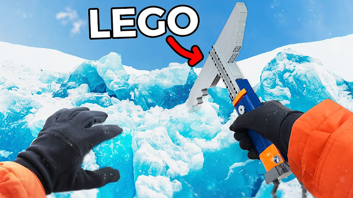 Surviving Using Only LEGO Weapons WINTER EDITION!