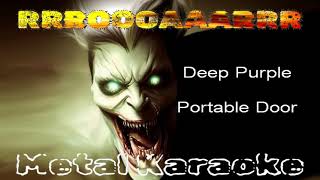 Deep Purple — Portable Door {Karaoke version — Instrumental with lyrics}