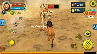 ► Animal Simulator | Lion Family Sim Online #3 Android Gameplay Video screenshot 5