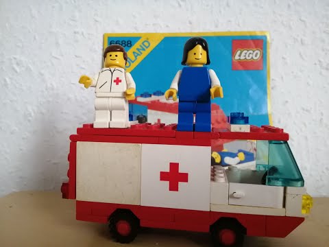 Heti videó: 10# Vintage Lego - 6688 Ambulance