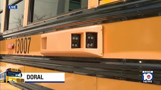 Miami-Dade schools relaunch school bus stop arm cameras