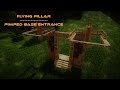 Kreatives Bauen in ARK/PVE BASE ENTRANCE PIMP UP/FLYING PILLAR/ADOBE BUILD