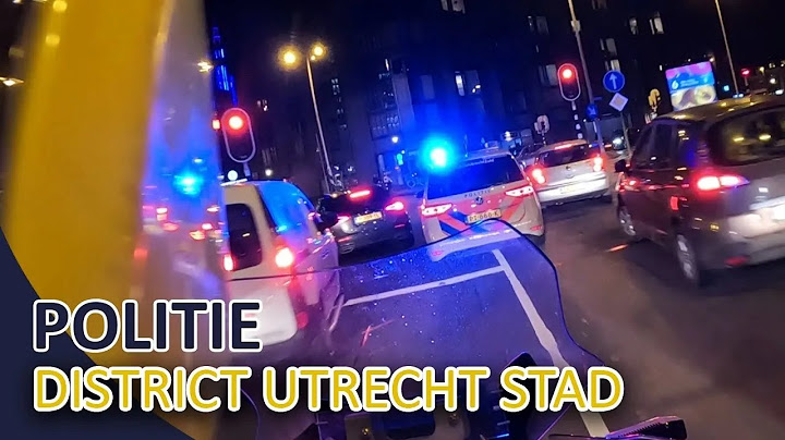 Politie | Aanhouding met verzet | Achtervolging | Verkeerscontrole | Utrecht
