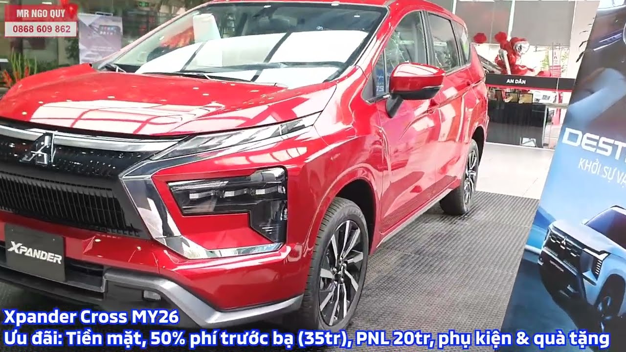 🚗 Giá xe XPANDER tháng 02/2026. Mua xe đi Tết - du xuân Giảm 100% PHÍ TRƯỚC BẠ, trả góp từ 150 triệu