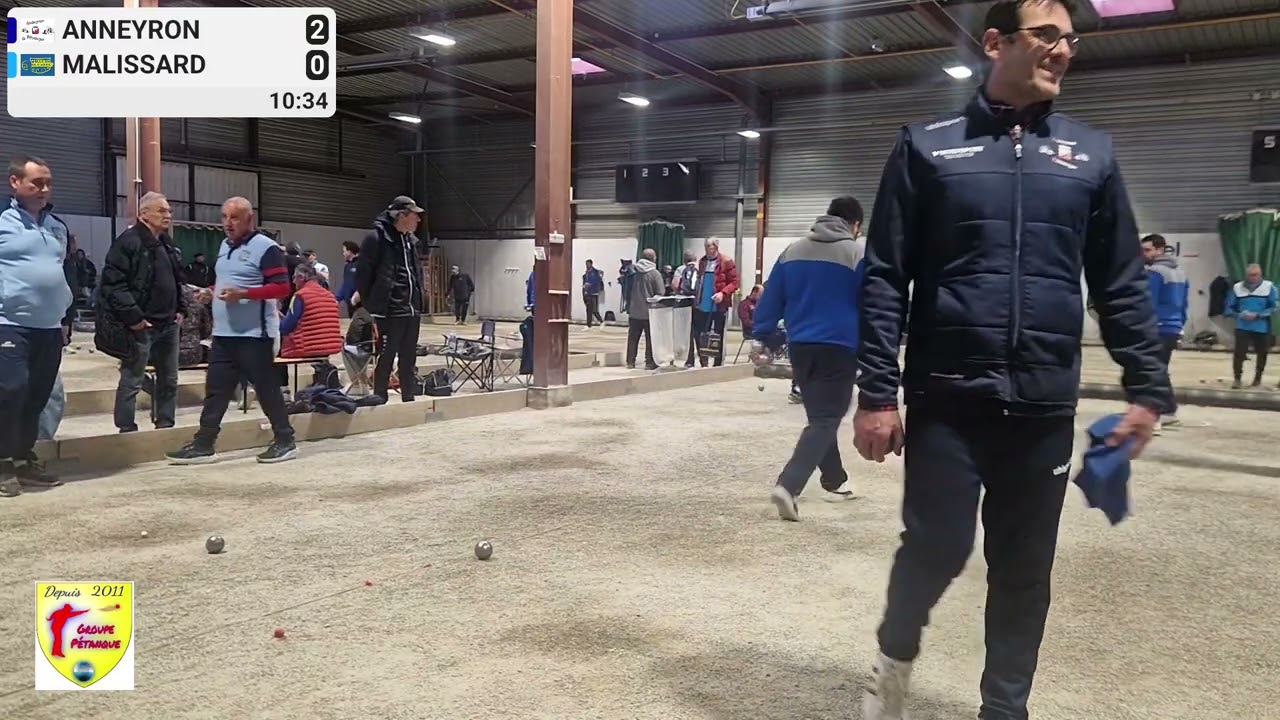 Miniature de la vidéo : Secteur doublette de Valence Anneyron vs Malissard