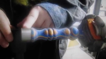 Woodturning-Ice Cream Scoop