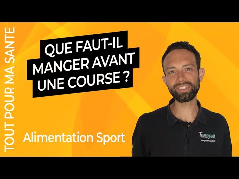 Vidéo: Comment Manger Avant Une Compétition