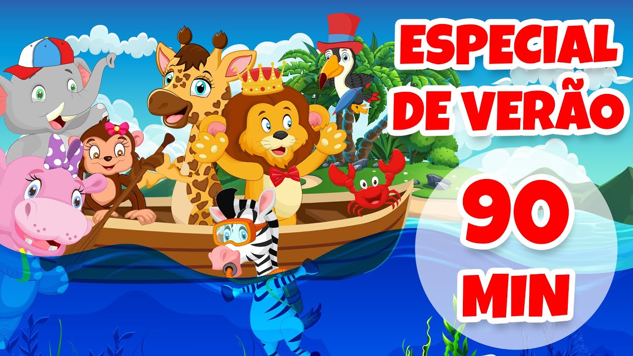 Especial de Verão da Giramille - 90 min | Desenho Animado Musical