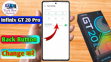 infinix gt 20 pro back button settings, infinix gt 20 pro side button setting