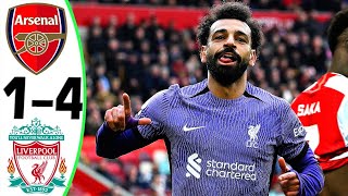 Arsenal vs Liverpool 1-4 - All Goals and Highlights - 2024 🔥 SALAH by Football Show 460,328 views 2 weeks ago 12 minutes, 16 seconds