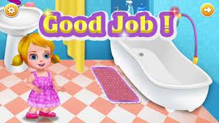 HOUSE CLEANING Tidy & Clean up   Learn kids tidy up the room   Educational games for kids screenshot 1