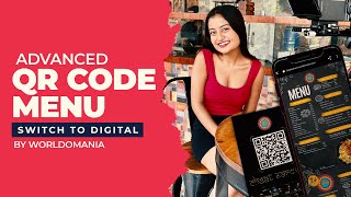 Advanced QR Code Menu Ordering by Worldomania - The Future of Dining Experience