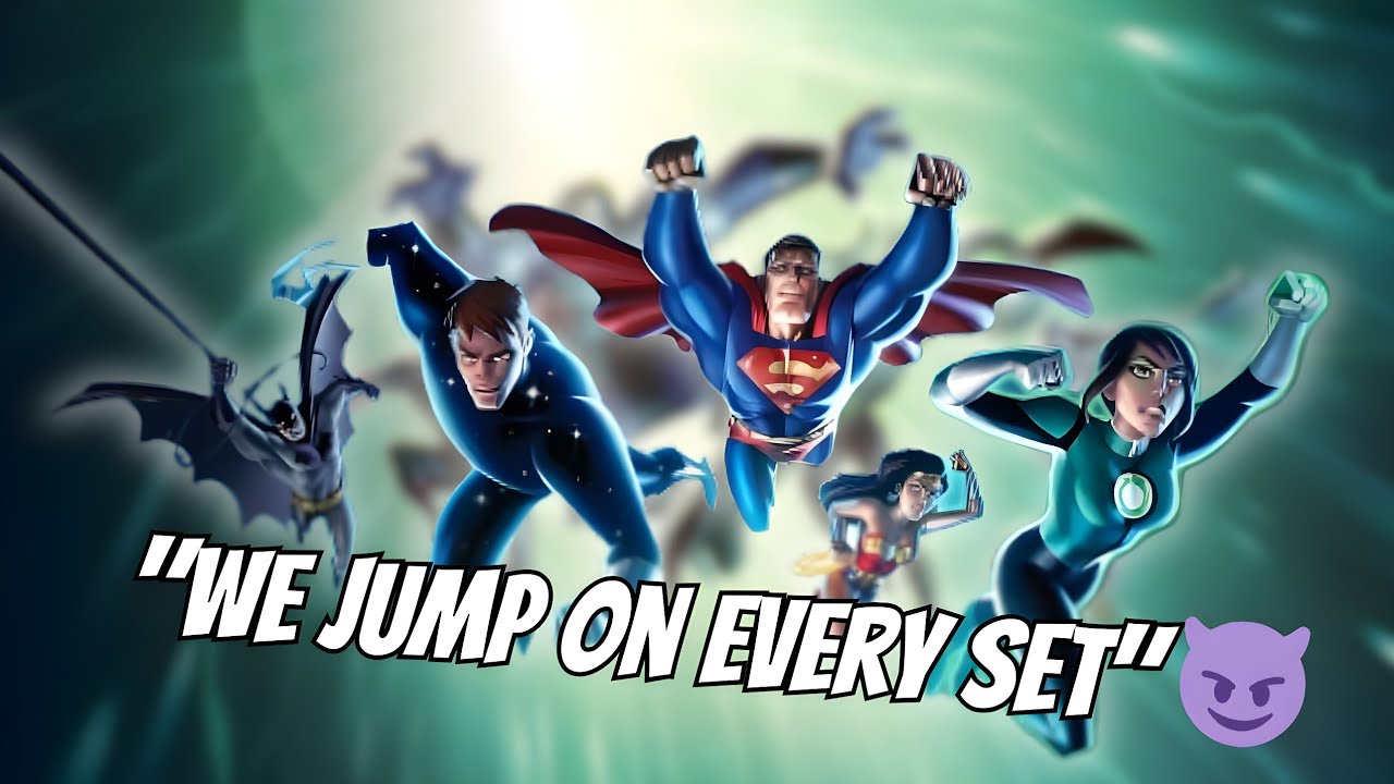 The JUSTICE LEAGUE FOLDING THE FATAL FIVE
