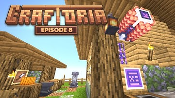 All your Chests in One Place AE2 digital storage network in Craftoria Ep.8 Minecraft Mod Pack