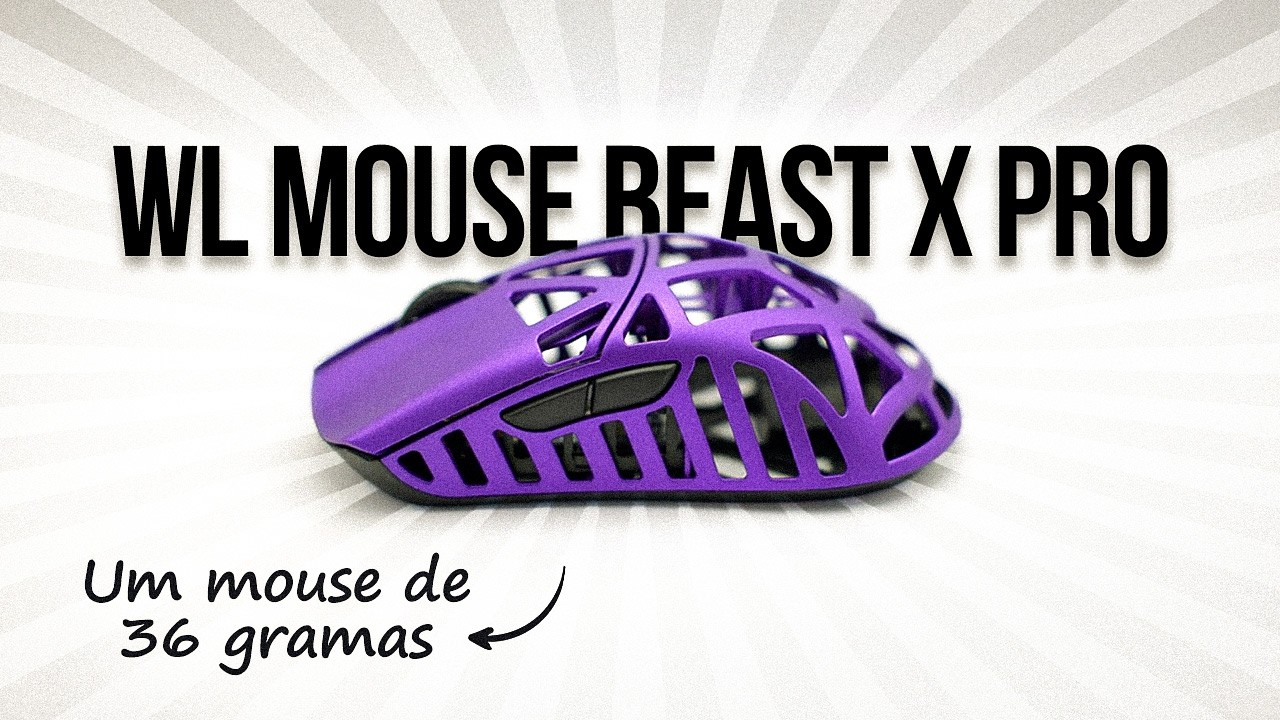 WL Mouse Beast X Pro - VALE A PENA? Review Completo!