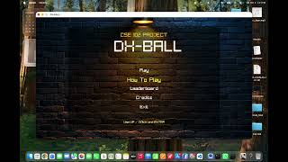 DX BALL GAME PROJECT 1-1 BUET
