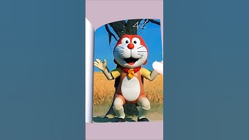 squid game doll failed to become doraemon Flipbook #squidgame #shorts #ai #fyp