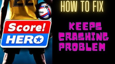 #football #soccer #fix HOW TO FIX KEEPS CRASHING PROBLEM IN SCORE HERO! ⚽🏆| | FING 24 😌🆒