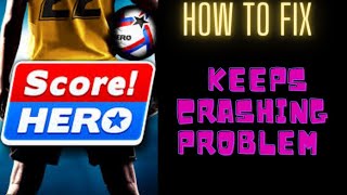 #football #soccer #fix HOW TO FIX KEEPS CRASHING PROBLEM IN SCORE HERO! ⚽🏆| | FING 24 😌🆒 screenshot 5
