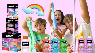 WOW! Bikin Unicorn Slime dari Lem DEXTONE Terbaru - Art &amp; Craft Series