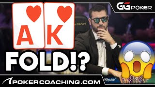 WOW! Would You FOLD Here? GG Poker Final Table!