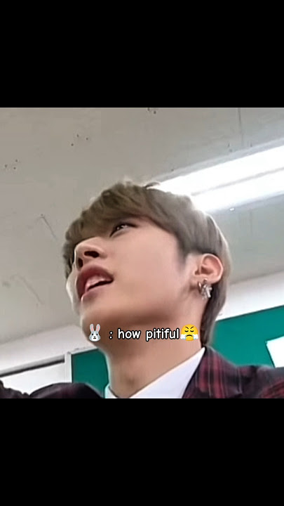 pitiful he said.. but still voted for him🥺 #skz #straykids #leeknow #chan #shorts