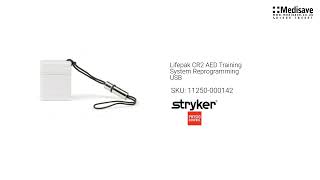Lifepak CR2 AED Training System Reprogramming USB 11250 000142