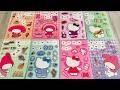 [Paper DIY]Hello Kitty Sticker Journaling 💕 Kawaii Sanrio DIY | Satisfying ASMR😍#asmr #paperdiy