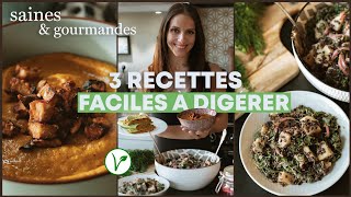 3 RECETTES FACILES À DIGÉRER (+ conseils anti-ballonnements) screenshot 4