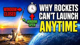 Why Rockets Can't Launch Anytime| Launch Windows Explained #rocketlaunch #spacemissions