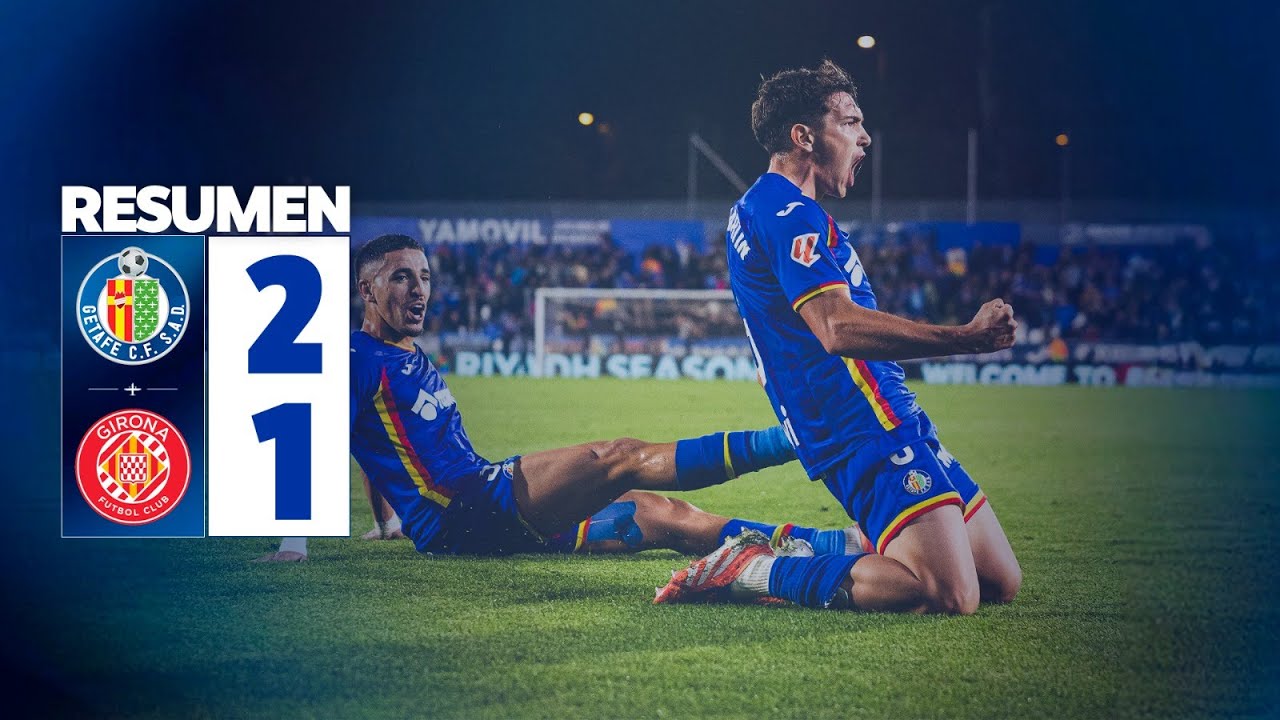 ⚽ Resumen | Getafe CF 0 - 1 Girona FC | J11 LALIGA