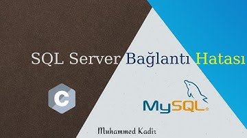 SQL Management Studio Bağlantı Hatası Çözümü