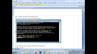 Tutorial How to recover files with TestDisk Software screenshot 1
