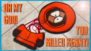 Making a South Park Inspired Kenny McCormick Rug with a Dark Little Secret!