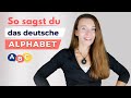 AUSSPRACHE ALPHABET DEUTSCH - wie ein Muttersprachler sprechen (Deutsch B1, B2, C1, C2)